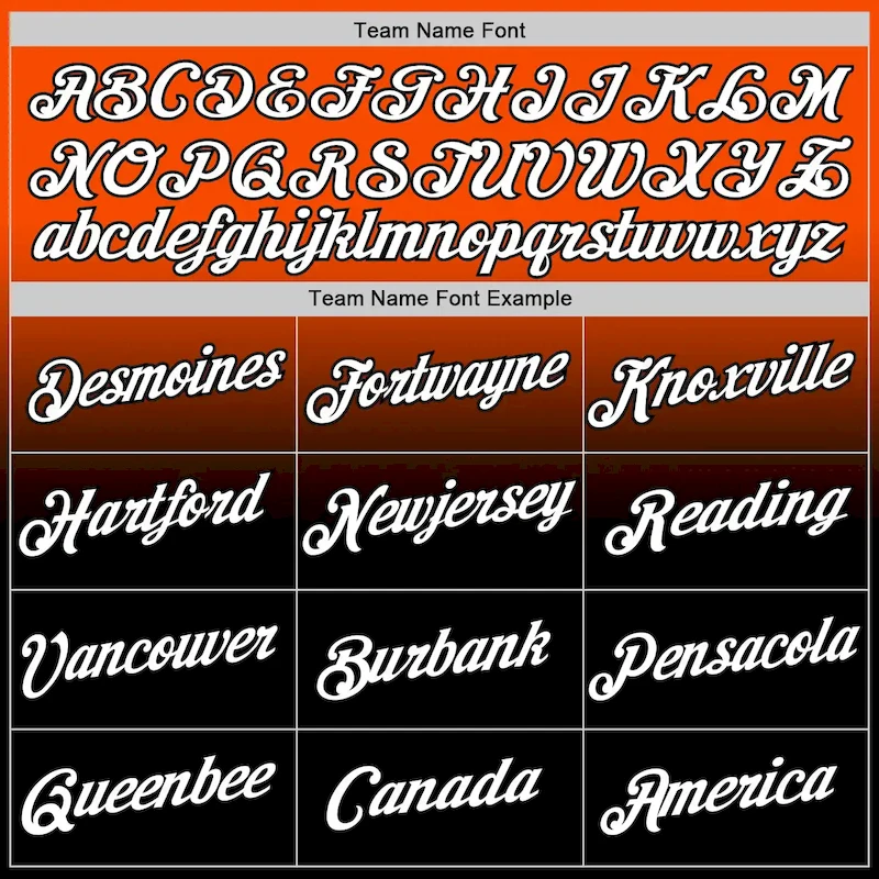 Custom Orange White-Black Fade Fashion Performance T-Shirt