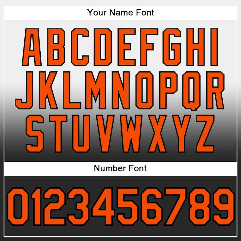 Custom Stitched White Orange-Black Fade Fashion Sports Pullover Sweatshirt Hoodie