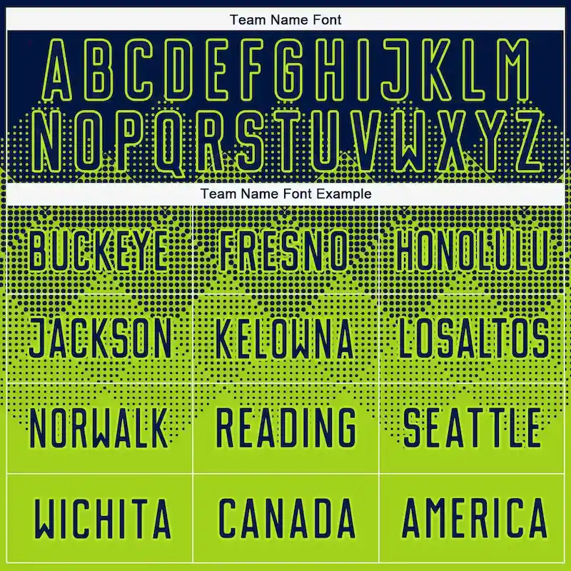 Custom Neon Green Navy Sublimation Soccer Uniform Jersey