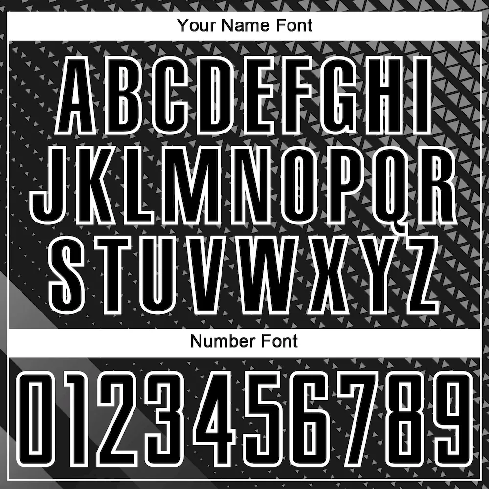 Custom Black White Geometric Shapes Sublimation rugby Uniform Jersey