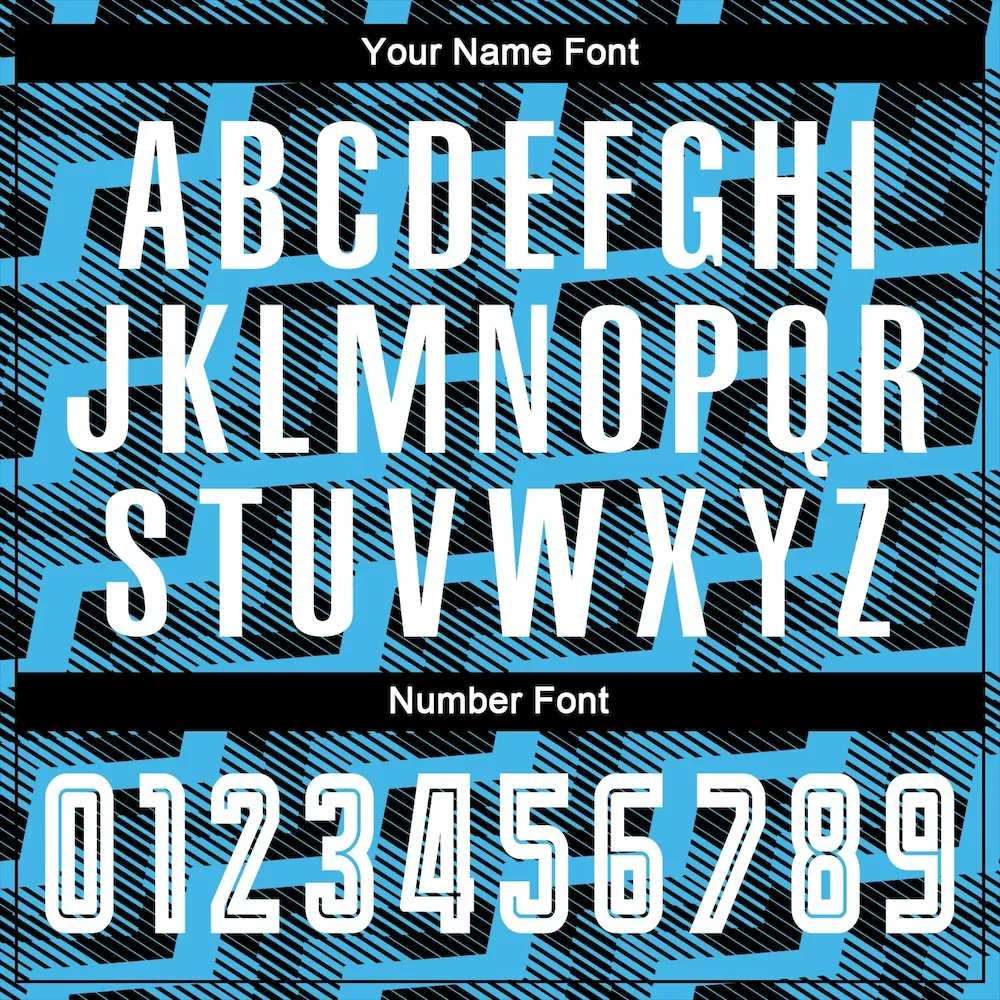 Custom Black White-Sky Blue Line Sublimation rugby Uniform Jersey