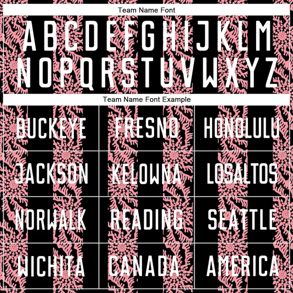 Custom Black White-Medium Pink Abstract Shape Sublimation rugby Uniform Jersey Custom Black White-Medium Pink Abstract Shape Sublimation rugby Uniform Jersey