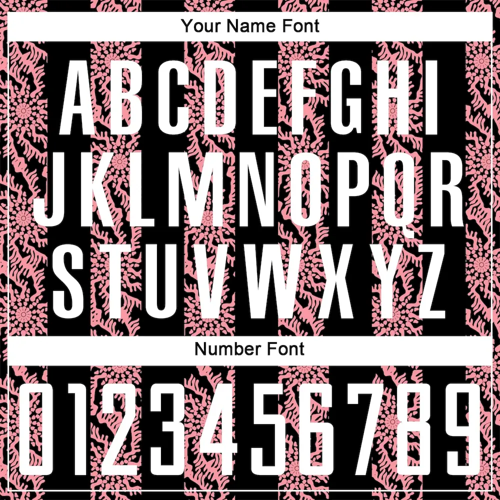 Custom Black White-Medium Pink Abstract Shape Sublimation rugby Uniform Jersey Custom Black White-Medium Pink Abstract Shape Sublimation rugby Uniform Jersey