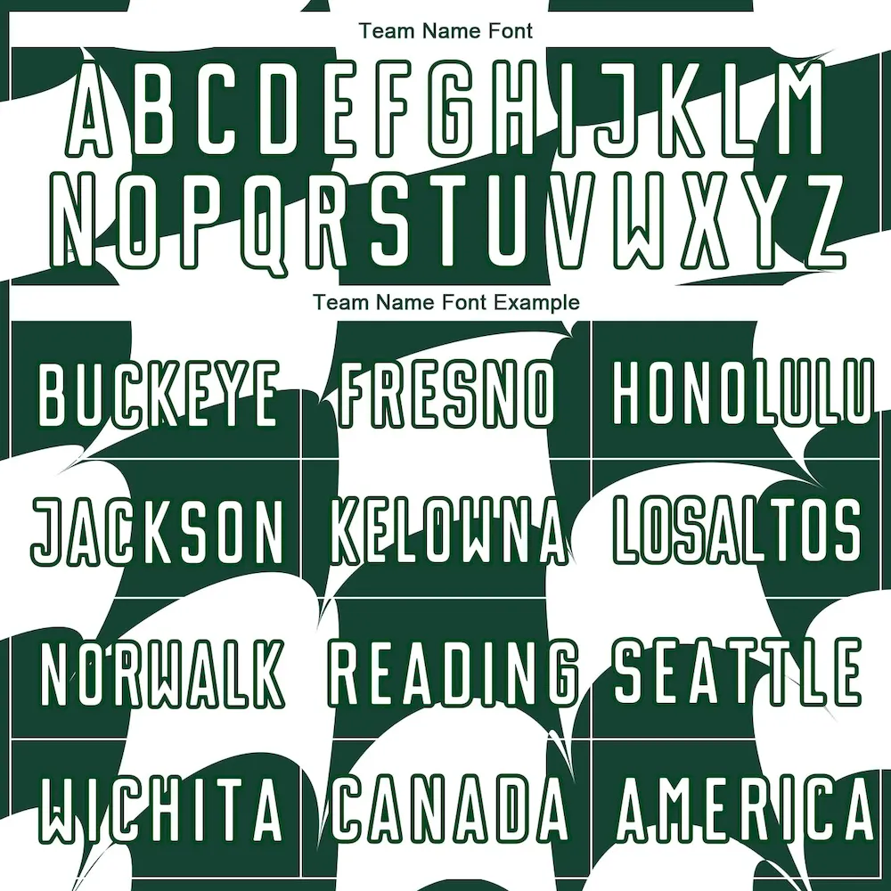 Custom White Green Plaid Sublimation rugby Uniform Jersey