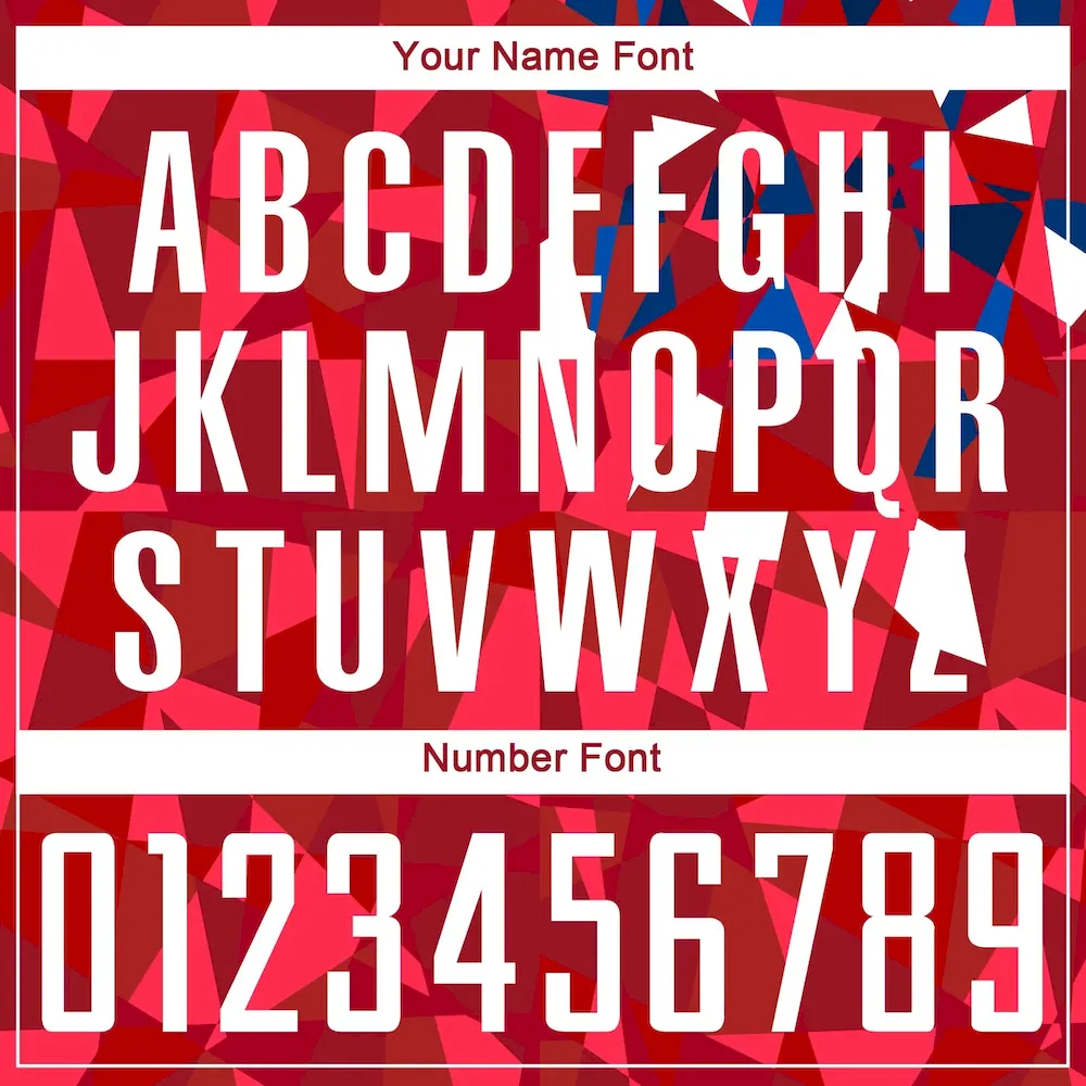 Custom Red White Sublimation rugby Uniform Jersey