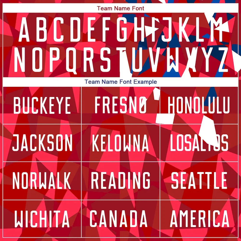 Custom Red White Sublimation rugby Uniform Jersey