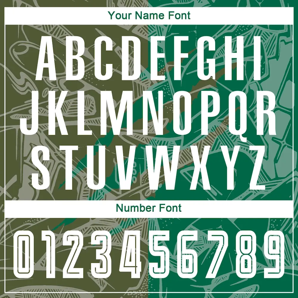 Custom Graffiti Pattern Olive-Kelly Green Scratch Sublimation rugby Uniform Jersey Custom Graffiti Pattern Olive-Kelly Green Scratch Sublimation rugby Uniform Jersey