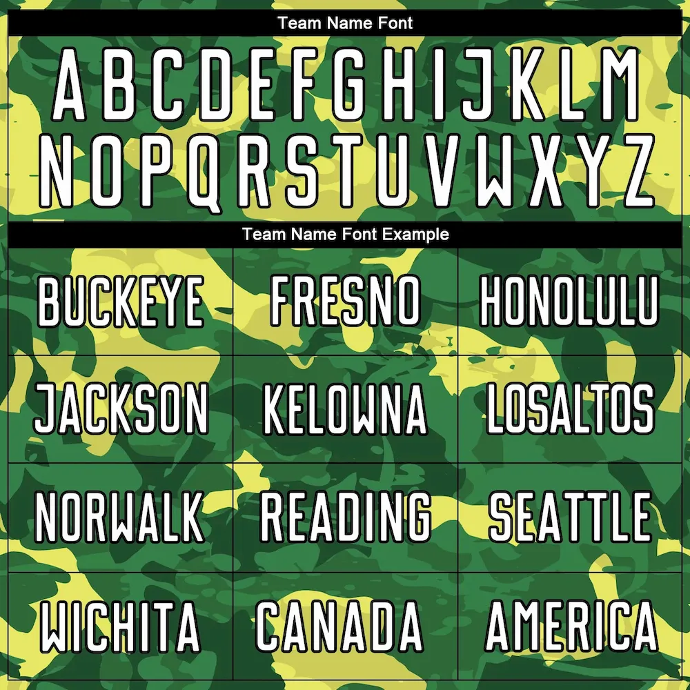 Custom Camo White-Kelly Green Sublimation Salute To Service rugby Uniform Jersey