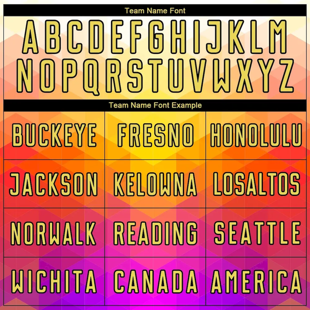 Custom Yellow Hot Pink-Black Geometric Shapes Sublimation rugby Uniform Jersey