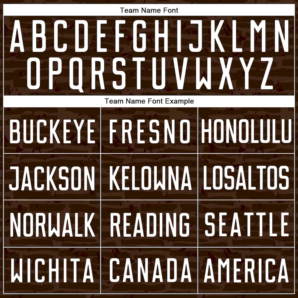 Custom Brown White Sublimation rugby Uniform Jersey