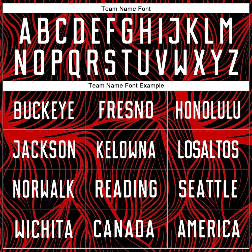 Custom Black White-Red Sublimation rugby Uniform Jersey