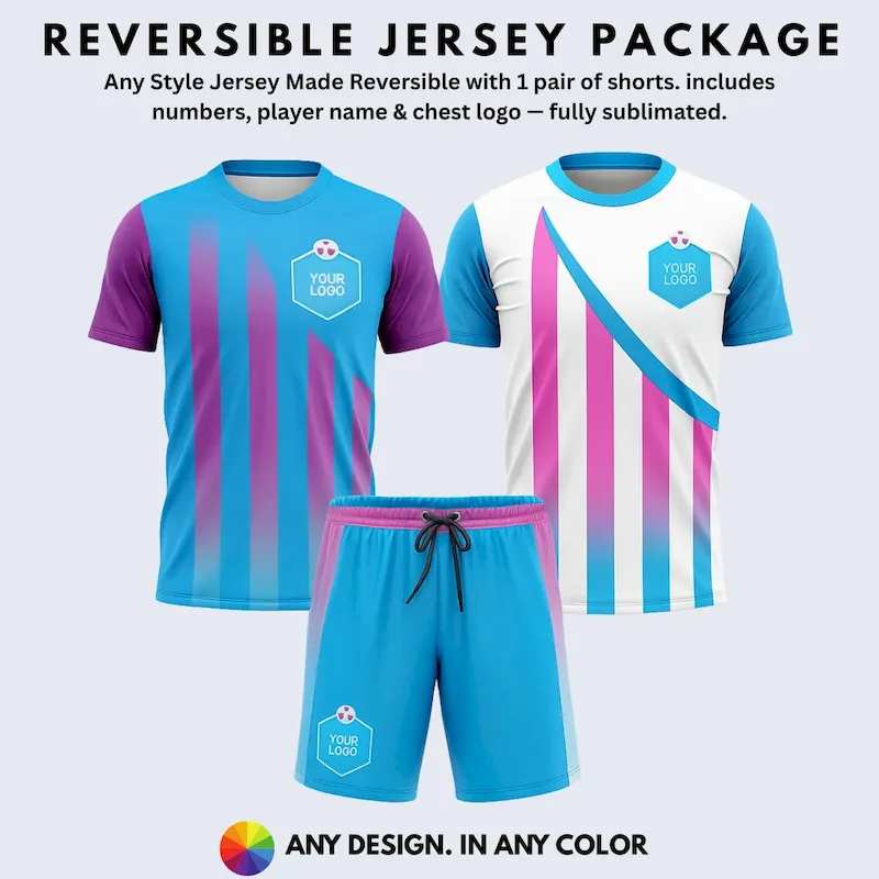 Sublimated Reversible Jersey rugby Package