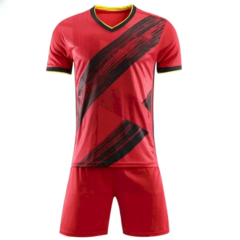 Brussels Red SB rugby Uniform Kit