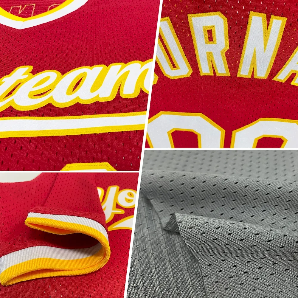 Custom Gray Black-Old Gold Authentic Throwback Cricket Jersey Custom Gray Black-Old Gold Authentic Throwback Cricket Jersey