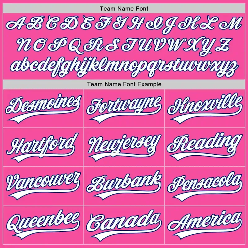 Custom Pink Royal-Light Blue Authentic Split Fashion Baseball Jersey