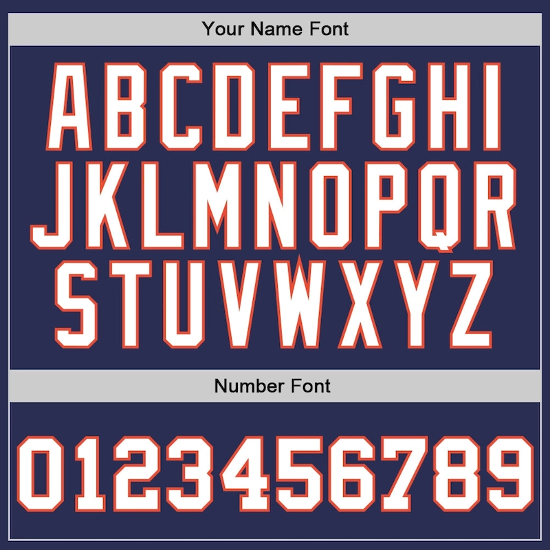 Custom Navy White-Orange Authentic Throwback Basketball Jersey