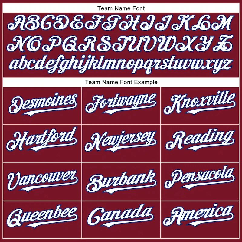 Custom Crimson White-Royal Authentic Baseball Jersey