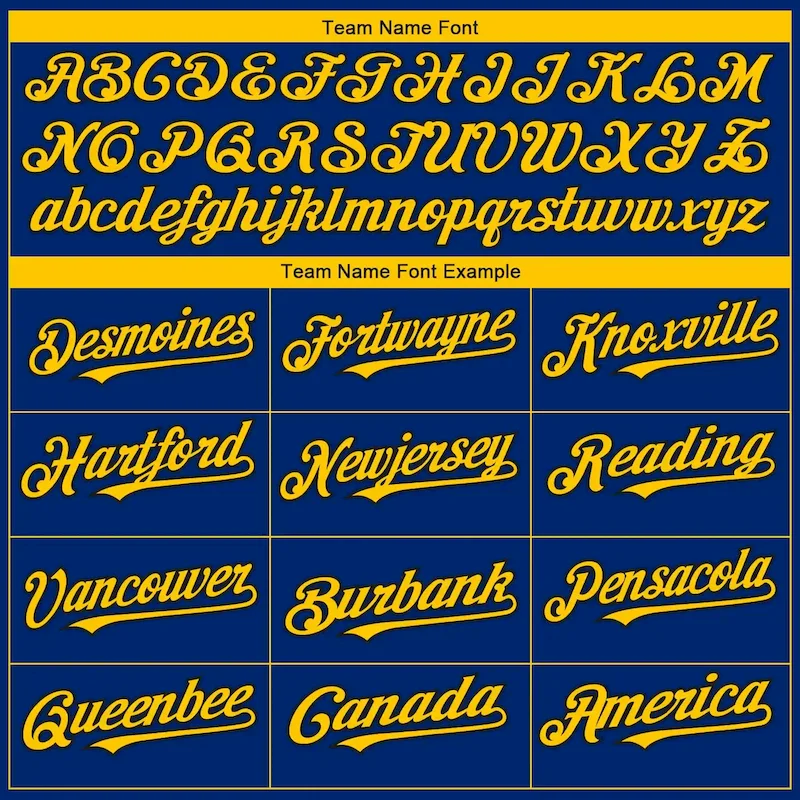 Custom Royal Yellow-Black 3D Seattle City Edition Fade Fashion Authentic Baseball Jersey