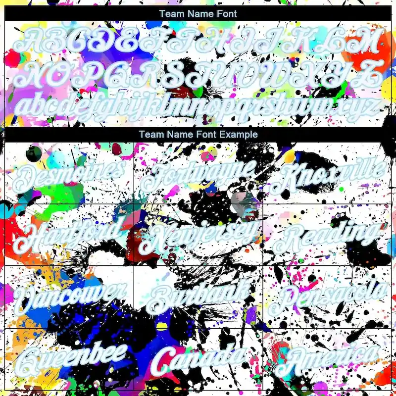 Custom Women's Graffiti Pattern White-Light Blue Splashes 3D V-Neck Cropped Baseball Jersey