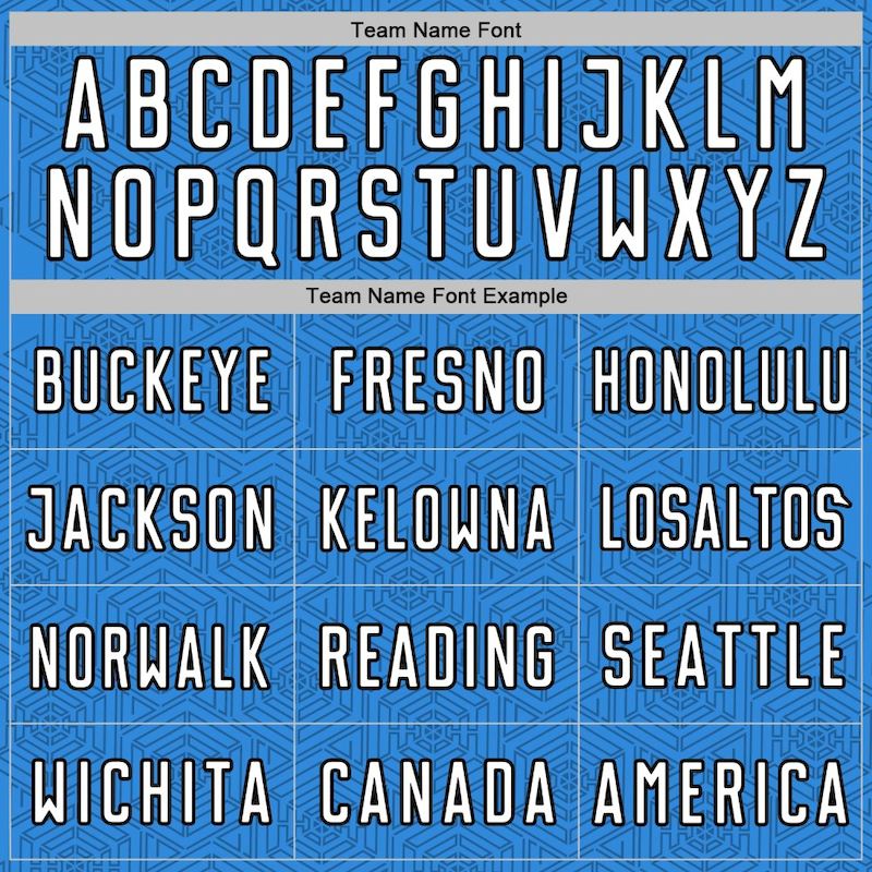 Sports Shape White-Black Sublimation Uniform Jersey Soccer Blue Powder Geometric Custom