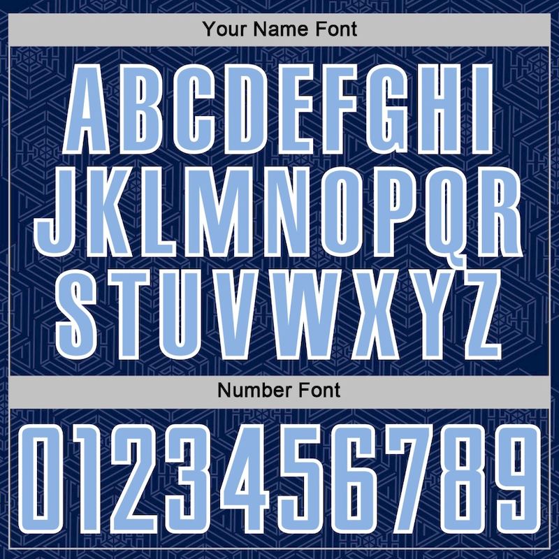 Light Uniform Jersey Geometric Sports Blue-White Soccer Shape Custom Navy Sublimation