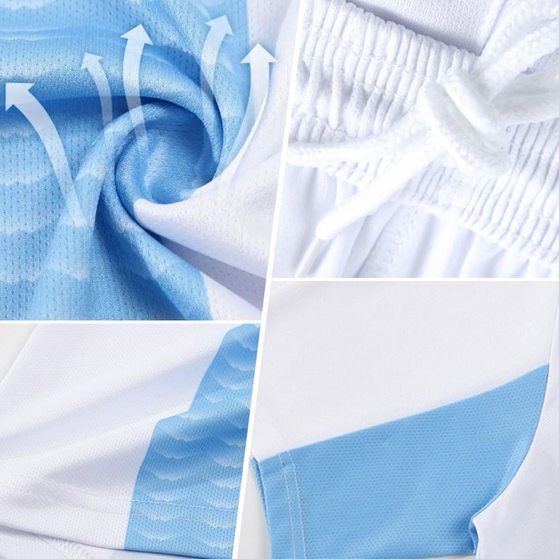 Jersey Teal Shape Custom Gold-White Geometric Soccer Sublimation Sports Uniform