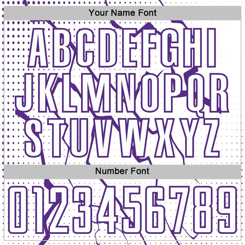 Uniform Sublimation White Purple Custom Sports Soccer Jersey Lightning