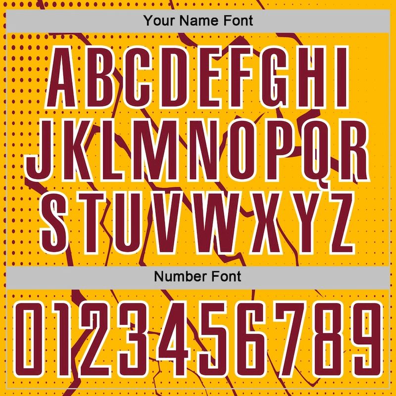 Sublimation Uniform Lightning Crimson-White Soccer Jersey Sports Gold Custom