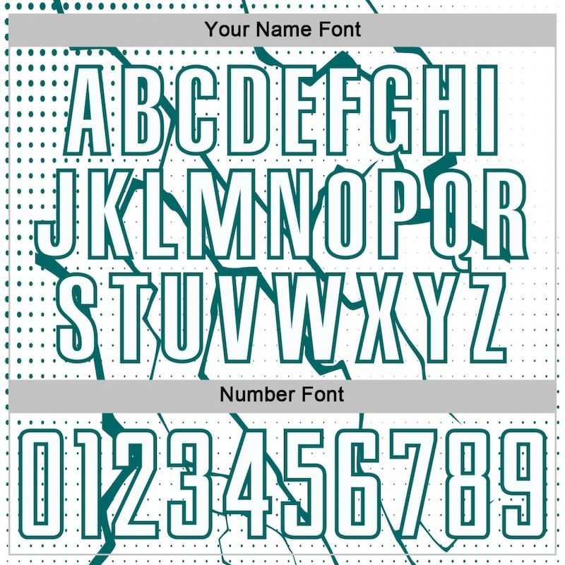 Sublimation Sports Uniform Jersey White Custom Soccer Lightning Teal