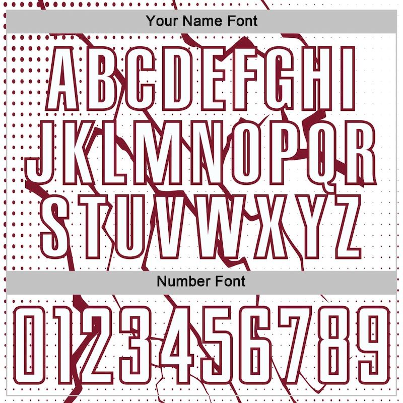 Lightning Crimson Jersey Sports Soccer White Uniform Sublimation Custom