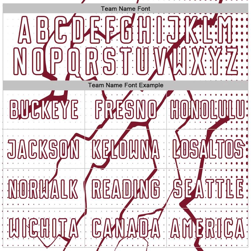 Lightning Crimson Jersey Sports Soccer White Uniform Sublimation Custom