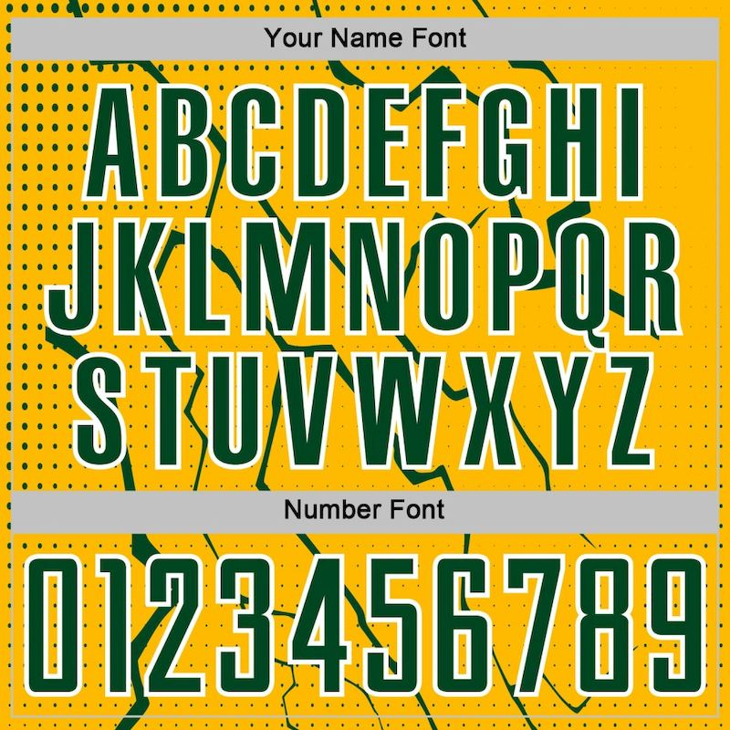 Custom Sublimation Green-White Sports Soccer Gold Lightning Uniform Jersey