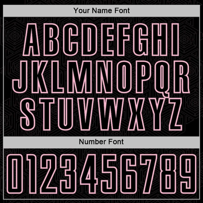 Soccer Sports Light Jersey Sublimation Custom Shape Geometric Pink Black Uniform