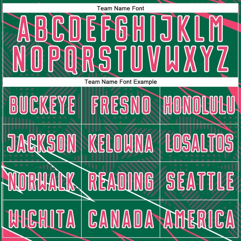 Soccer Pink-White Custom Sports Jersey Neon Green Kelly Uniform Sublimation Lines