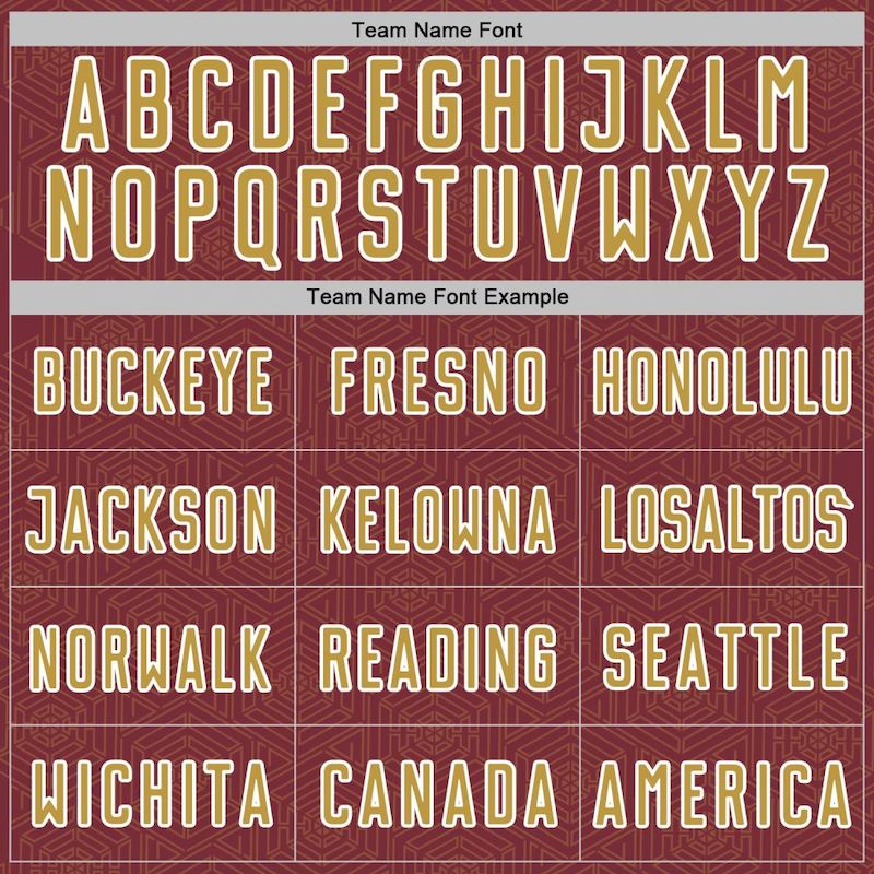 Soccer Sublimation Shape Burgundy Uniform Old Gold-White Custom Jersey Sports Geometric