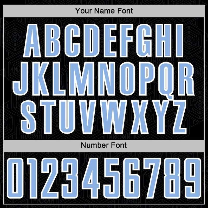 Geometric Light Custom Uniform Sports Sublimation Black Shape Blue-White Jersey Soccer